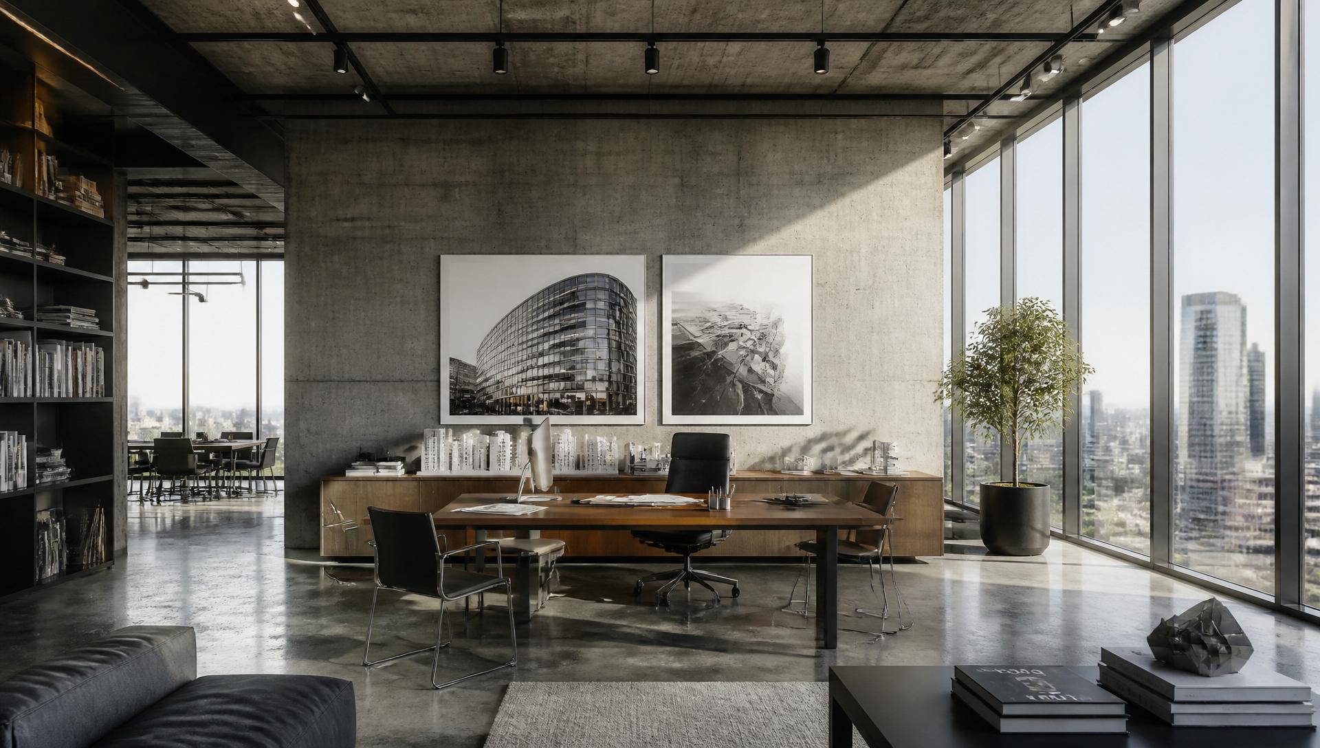 Modern meeting space